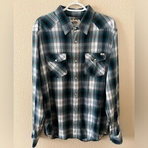 L/S Vans Plaid Button Down